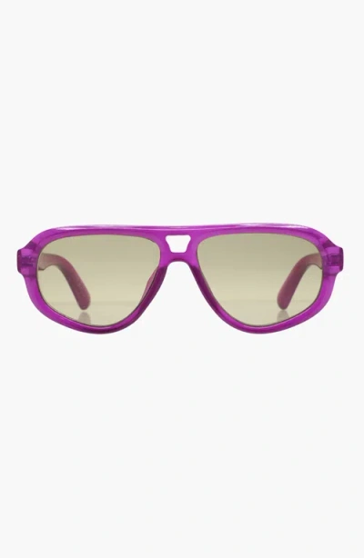 Reality Eyewear Ryder Sunglasses In Purple