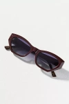 Reality Eyewear Spector Angled Sunglasses In Brown
