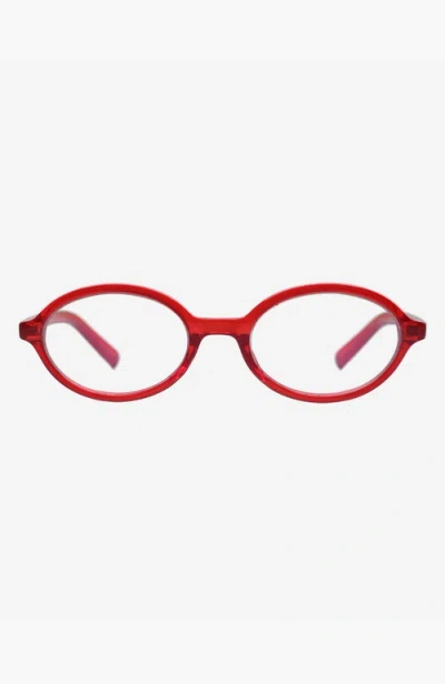 Reality Eyewear The Bessette Reader Glasses In Red