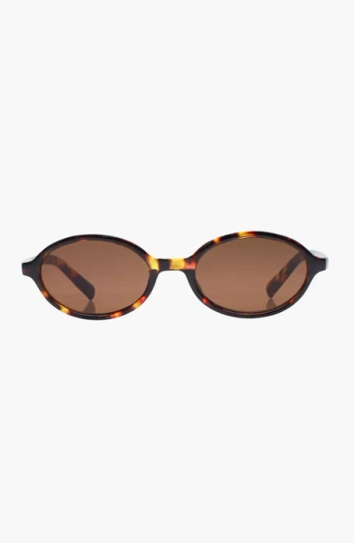 Reality Eyewear The Bessette Sunglasses In Brown