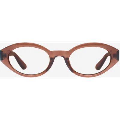 Reality Eyewear The Demi Reader Glasses In Brown
