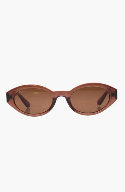 Reality Eyewear The Demi Sunglasses In Brown