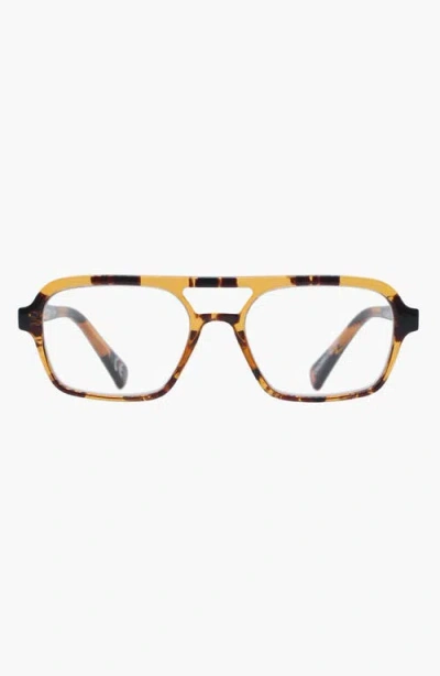 Reality Eyewear Tomorrowland Reader Glasses In Brown