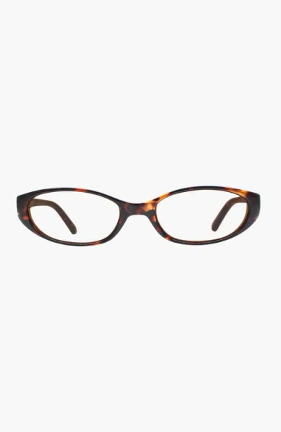 Reality Eyewear Velvet Kitten Reader Glasses In Brown