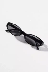 Reality Eyewear Velvet Kitten Slim Oval Sunglasses