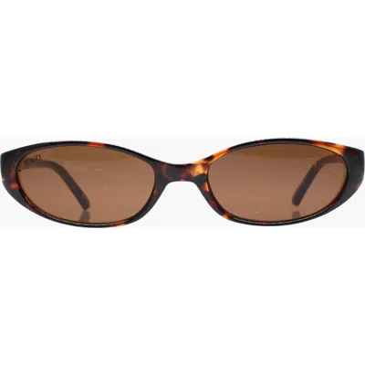 Reality Eyewear Velvet Kitten Sunglasses In Brown