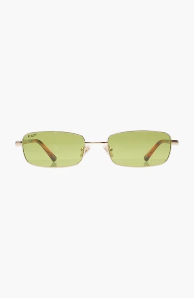 Reality Eyewear Vibes Town Sunglasses In Gold