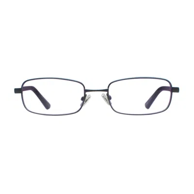 Reality Eyewear Women's Black Vibes Town Reader In Blue