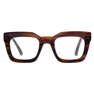 Reality Eyewear Women's Brown Keats Reader - Wood Turtle In Pattern