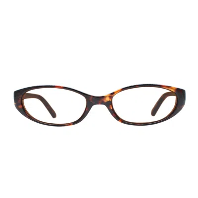 Reality Eyewear Women's Brown Velvet Kitten Reader