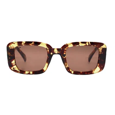 Reality Eyewear Women's Brown Wanderlust - Honey Turtle