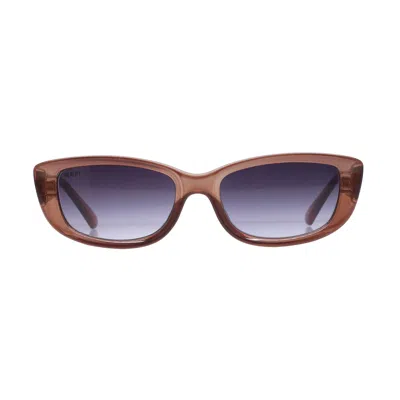Reality Eyewear Women's Neutrals Odele - Mocca In Red