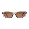 Reality Eyewear Odele Sunglasses In Brown