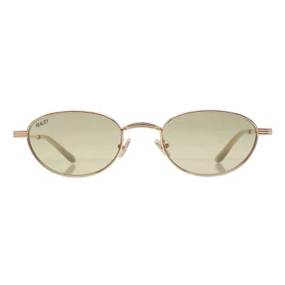 Reality Eyewear Women's Promised Land - Gold Green
