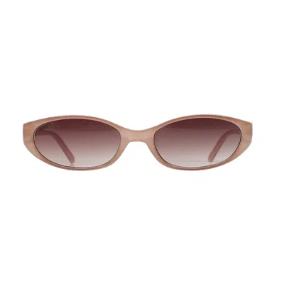 Reality Eyewear Velvet Kitten Sunglasses In Brown