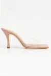 Really Sick Shoes Sandalo Trasparente In Rosa