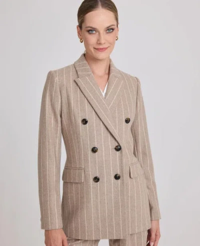 Really Wild Clothing Eve Double Breasted Jacket In Brown