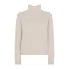Really Wild Clothing Women's Neutrals Kinalba Lambswool High-neck Sweater In White