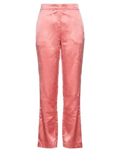 Really Wild Woman Pants Salmon Pink Size 2 Silk
