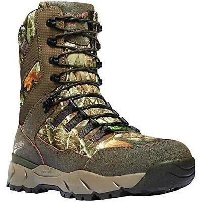 Pre-owned Realtree Danner Men's Vital 8" Dry 800g Hunting Shoe,  Edge