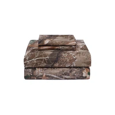 Realtree Edge Camo Bedding  Sheet Set Microfiber Rustic Farmhouse Bedding For Lodge, Cabin & Hunting Bed Set  In  Edge