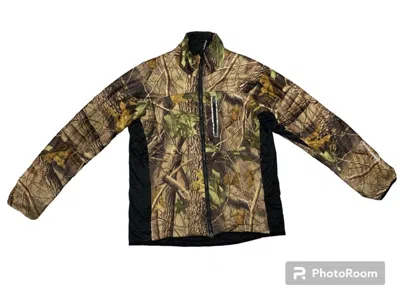 Pre-owned Realtree Fieldcore  Light Jacket In Yellow