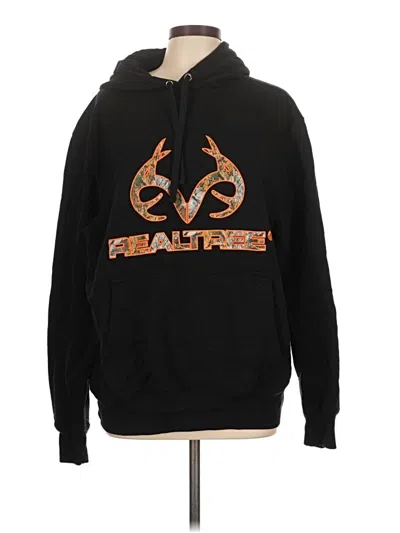 Pre-owned Realtree Pullover Hoodie In Black