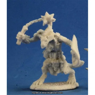Reaper Miniatures 25mm Boneflail, Gnoll Cleric - Tre Manor
