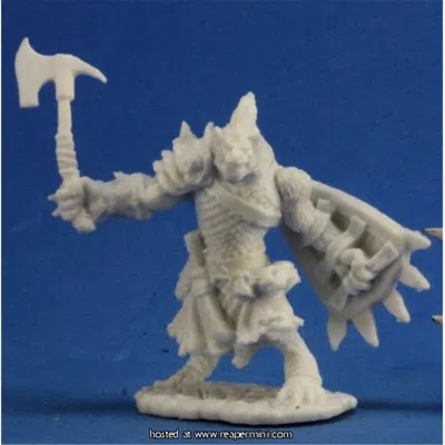 Reaper Miniatures 25mm Scale Bloodmane, Gnoll Warrior - Tre Manor