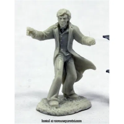 Reaper Miniatures 25mm Scale Deadlands Noir Grifter, Bob Ridolfi - Savage Worlds & Bones