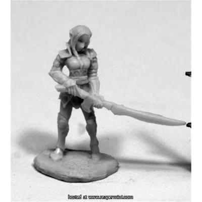 Reaper Miniatures 25mm Scale Fiara, Elf Heroine - Werner Klocke
