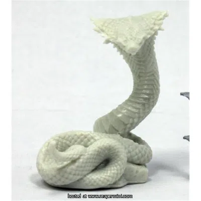 Reaper Miniatures 25mm Scale Giant Cobra - Julie Guthrie