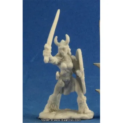 Reaper Miniatures 25mm Scale Ingrid, Female Viking - Werner Klocke