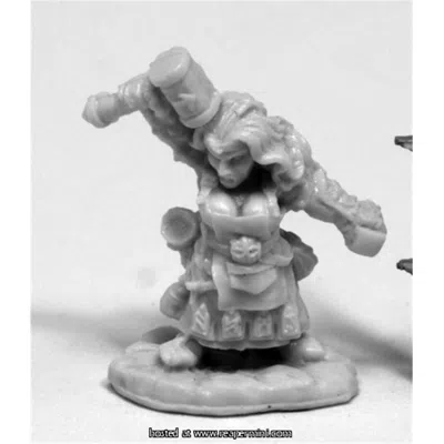 Reaper Miniatures 25mm Scale Margara, Dwarf Shaman - Werner Klocke