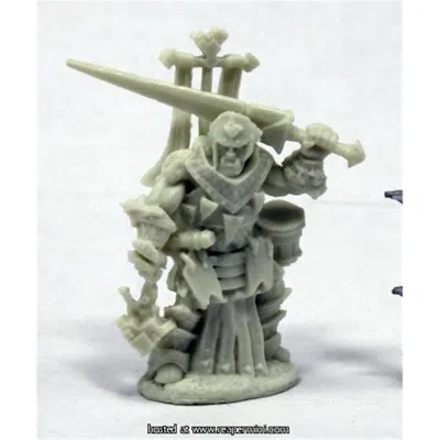 Reaper Miniatures 25mm Scale Oloch, Iconic Warpriest, Bobby Jackson - Pathfinder Bones