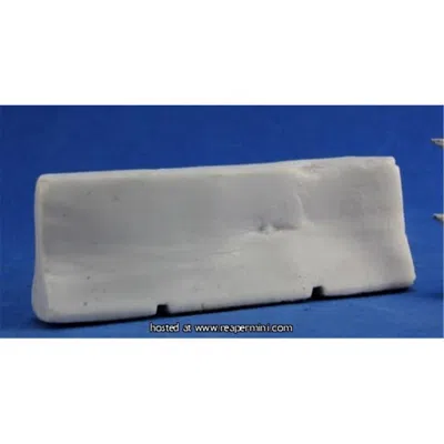 Reaper Miniatures 25mm Scale Two Jersey Barrier, Kevin Williams - Bones & Chronoscope