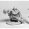 Reaper Miniatures 28 Mm Dark Heaven Bones Hagar, Dwarven Hero W3 Pack Mint Of Miniature Games