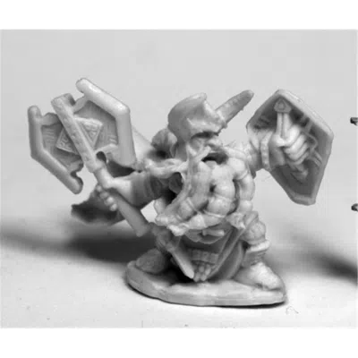 Reaper Miniatures 28 Mm Dark Heaven Bones King Axehelm Of Kragmarr W3 Pack Mint Of Miniature Games