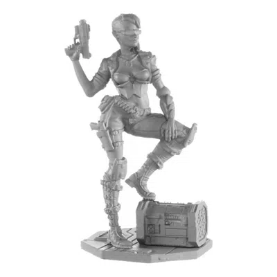 Reaper Miniatures 75 Mm Chrono Cyberist Dustrunner Figure