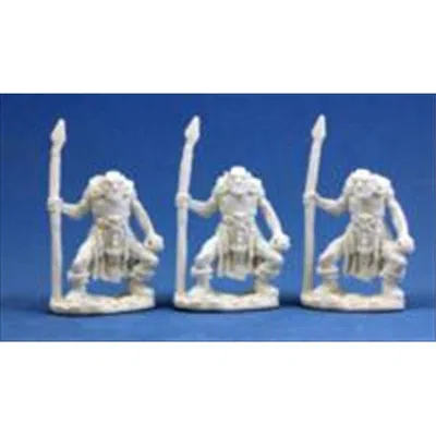 Reaper Miniatures 77003 Bones - Orc Spearmen Set Of 3