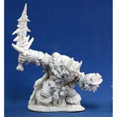 Reaper Miniatures 77106 Bones - Boerogg Blackrime Frost Giant Jarl