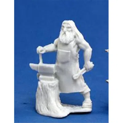 Reaper Miniatures 77142 Bones - Townsfolk Blacksmith