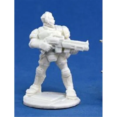 Reaper Miniatures 80014 Bones - Chrono Garvin Markus- Nova Hero