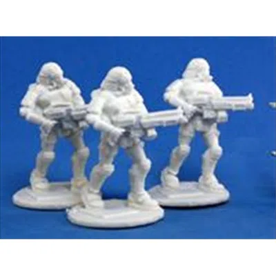 Reaper Miniatures 80015 Bones - Chrono Nova Corp Rifleman 3 Miniature