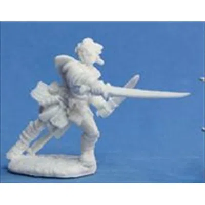 Reaper Miniatures 89007 Bones - Path Finder Valeros- Iconic Fighter Miniature