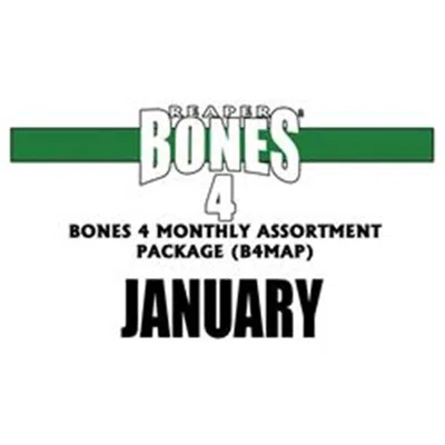 Reaper Miniatures B4map January 2021 Bones Miniature