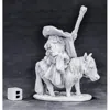 Reaper Miniatures Bones - Dwarf Mounted Battle Mage W3 Miniatures