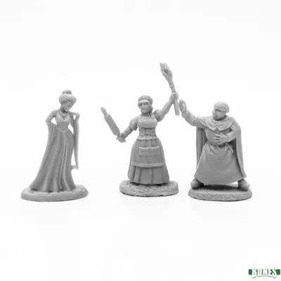 Reaper Miniatures Bones - Townsfolk 2 Miniatures - 3 Count