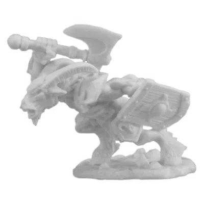 Reaper Miniatures Bones Beastman Champion Miniature Games