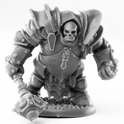 Reaper Miniatures Bones Black-maggotcrown Ogre Juggernaut Miniature